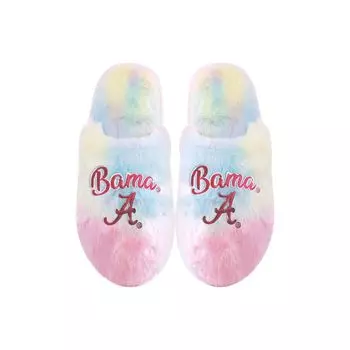 Молодежные тапочки FOCO Alabama Crimson Tide с радужным рисунком Unbranded