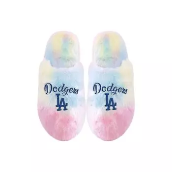 Молодежные тапочки FOCO Los Angeles Dodgers с радужным рисунком Unbranded