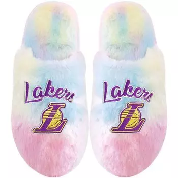Молодежные тапочки FOCO Los Angeles Lakers с радужным рисунком Unbranded