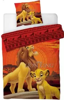 Молодежный детский комплект постельного белья Disney King Lion King 135 | Одеяло 140 x 200 см НОВИНКА