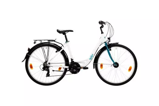 Молодежный велосипед Bellini Resi 21 - 26 дюймов - Tiefeinsteiger - 2024, цвет Wei|whiteocean