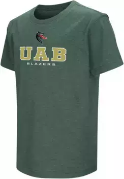 Молодёжная футболка Colosseum UAB Blazers зеленая