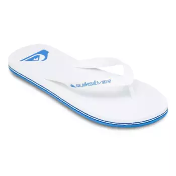 Molokai Core Quiksilver мужские шлепанцы, белый/синий