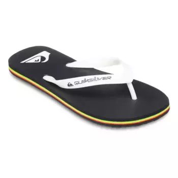 Molokai Core Quiksilver мужские шлепанцы, чёрный