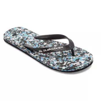 Molokai Recycled Quiksilver мужские шлепанцы, чёрный