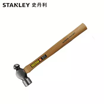 Молоток с круглой ручкой из твердой древесины Stanley, молоток на 16 унций, бытовой молоток, безопасный молоток STHT54191-8-23