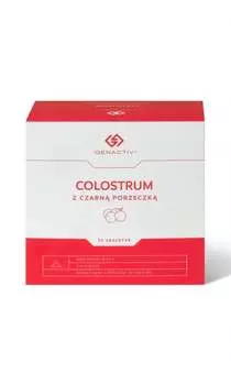 Молозиво с черной смородиной, БАД, 30 пакетиков Genactiv