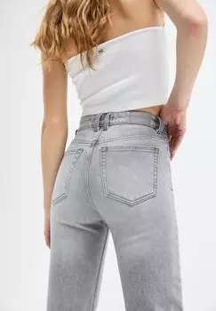 MOM Comfort PULL&BEAR, Джинсы Baggy серые
