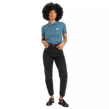 Mom Denim Quiksilver женские брюки, чёрный