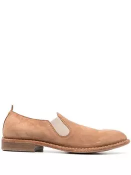 Moma лоферы с миндалевидным носком, коричневый