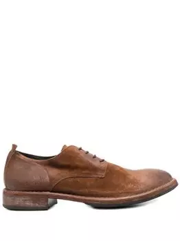 Moma туфли дерби на шнуровке, коричневый