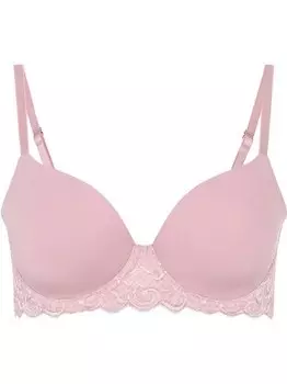 Моменты с чашкой бюстгальтера Hanro, розовый
