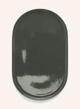 Моменты сервировочной тарелки, 24,5 х 40 см. Marc O'Polo, зеленый