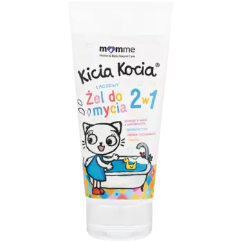 Momme Kicia Kocia мягкий гель для стирки 2в1 для детей, 200 мл