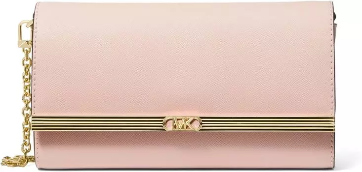 Мона Большой Восток/Запад Клатч MICHAEL Michael Kors, цвет Soft Pink