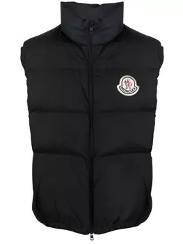 Moncler Almaz padded gilet, черный