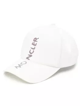 Moncler бейсболка с логотипом, белый
