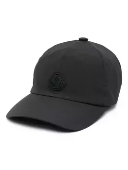 Moncler бейсболка с логотипом, черный