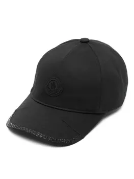 Moncler бейсболка с логотипом, черный