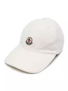 Moncler бейсболка с логотипом, нейтральный цвет