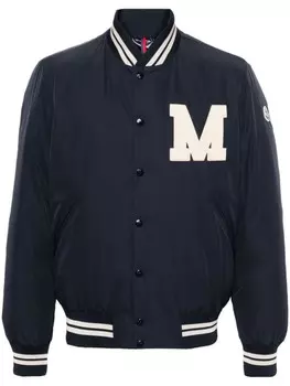 Moncler бомбер-пуховик Lateltin, синий