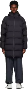 Moncler Черный пуховик Exe