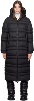 Moncler Черный пуховик Tumen