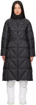 Moncler Черный вишнёвый пуховик