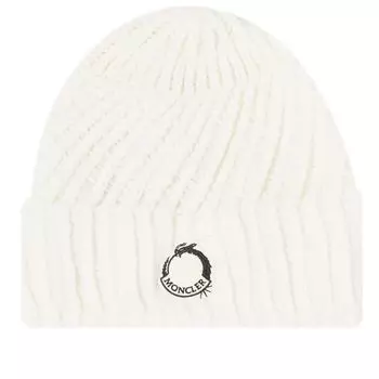 Moncler CNY Кепка с драконом, белый