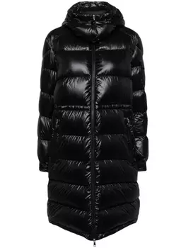 Moncler длинный пуховик Meillon, черный