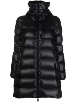 Moncler длинный пуховик Suyen, черный