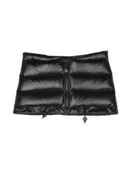 Moncler дутая манишка, черный