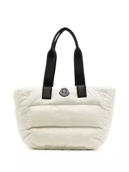 Moncler дутая сумка-тоут Caradoc, белый