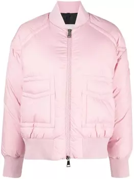 Moncler дутый бомбер Jucar, розовый