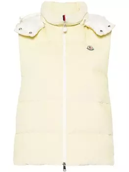 Moncler дутый жилет Agelao, желтый