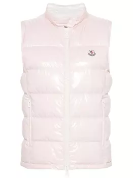 Moncler дутый жилет Alcibia, розовый