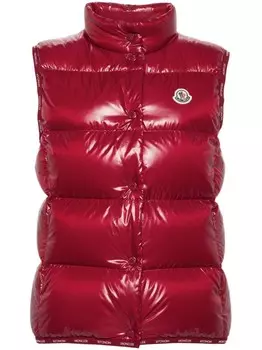 Moncler дутый жилет Badia, красный