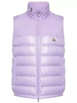 Moncler дутый жилет Cerces, фиолетовый
