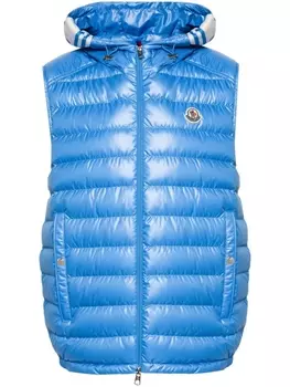 Moncler дутый жилет Clai, синий