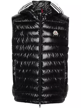 Moncler дутый жилет Clai, синий