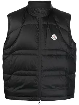Moncler дутый жилет Cursa, черный