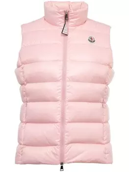 Moncler дутый жилет Ghany, розовый