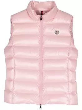 Moncler дутый жилет Ghany, розовый
