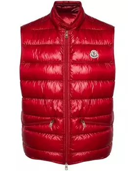 Moncler дутый жилет Gui, красный