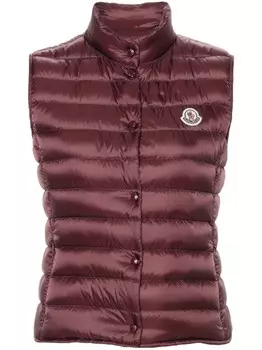 Moncler дутый жилет Liane, красный