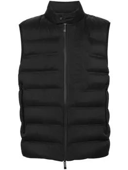 Moncler дутый жилет Oserot, черный