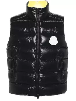 Moncler дутый жилет Parke, черный
