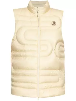 Moncler дутый жилет Xihu, белый