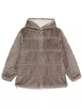 Moncler двусторонняя дубленка Brissac, серый