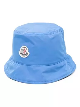 Moncler двусторонняя панама, синий